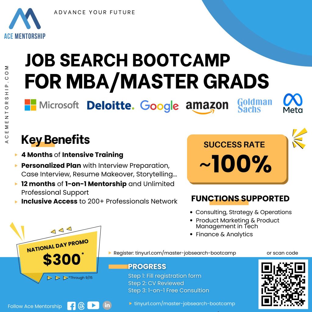 MBA Master Job Search Bootcamp