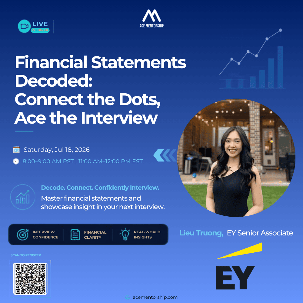 financial statements EY Ace Mentorship